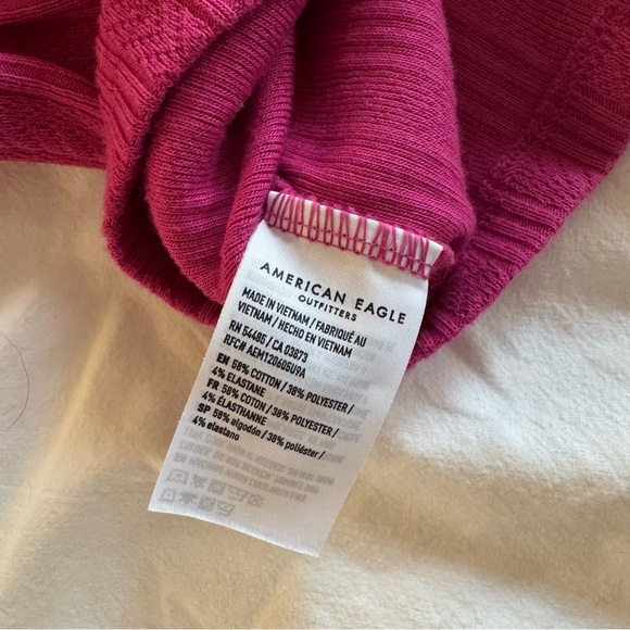 Pink Ribbed Tank Top - Picture 4 of 4